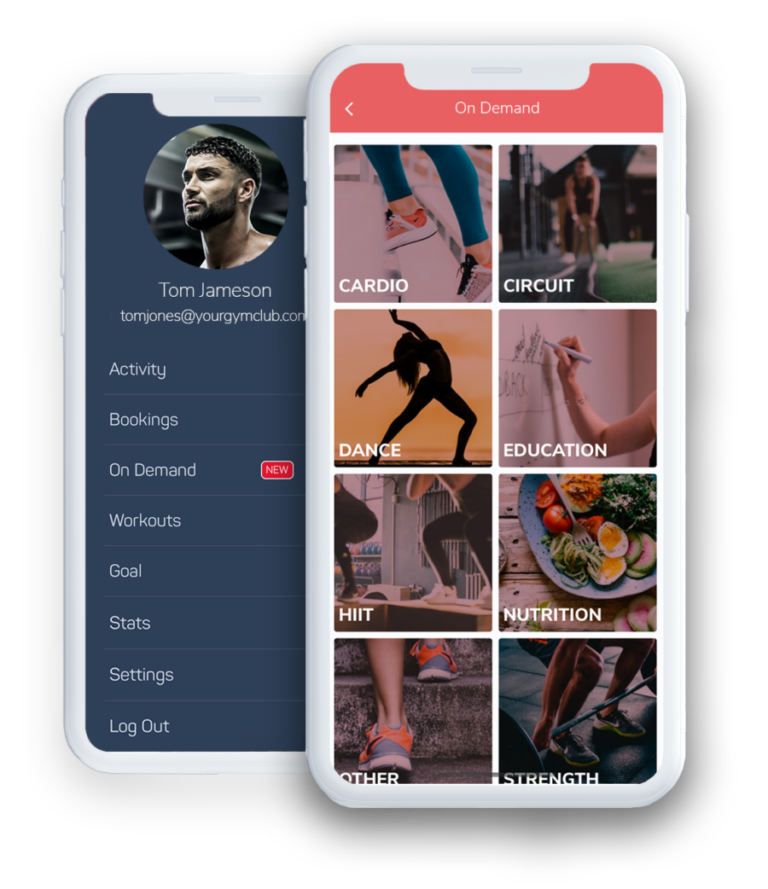 Membr On Demand Workout and exercise videos for virtual training